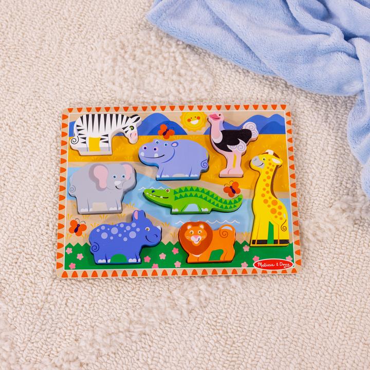 Immagine prodotto Melissa & Doug Puzzle Safari - 8 pezzi (50202) (8 pezzi)