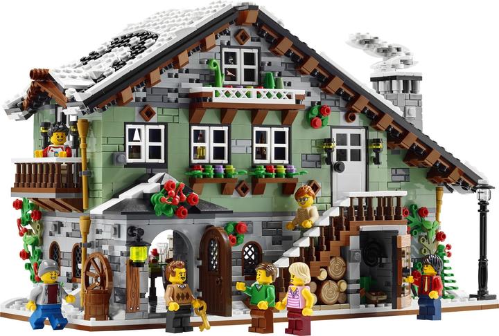 Actual product image Bricklink Winter Chalet 910004