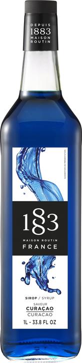 Actual product image 1883 Blue Curacao Syrup (1 x 100 cl)