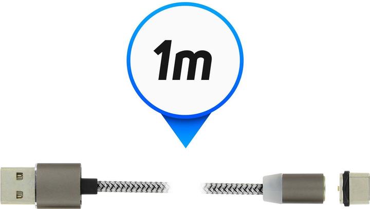 Actual product image Avizar Magnetic USB-C cable (0.10 m, USB 3.2 Gen 1)