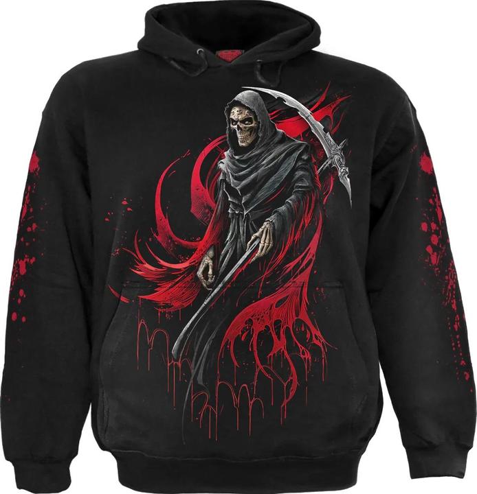 Actual product image Spiral Unisex Adult Screaming Death Hoodie (XL)