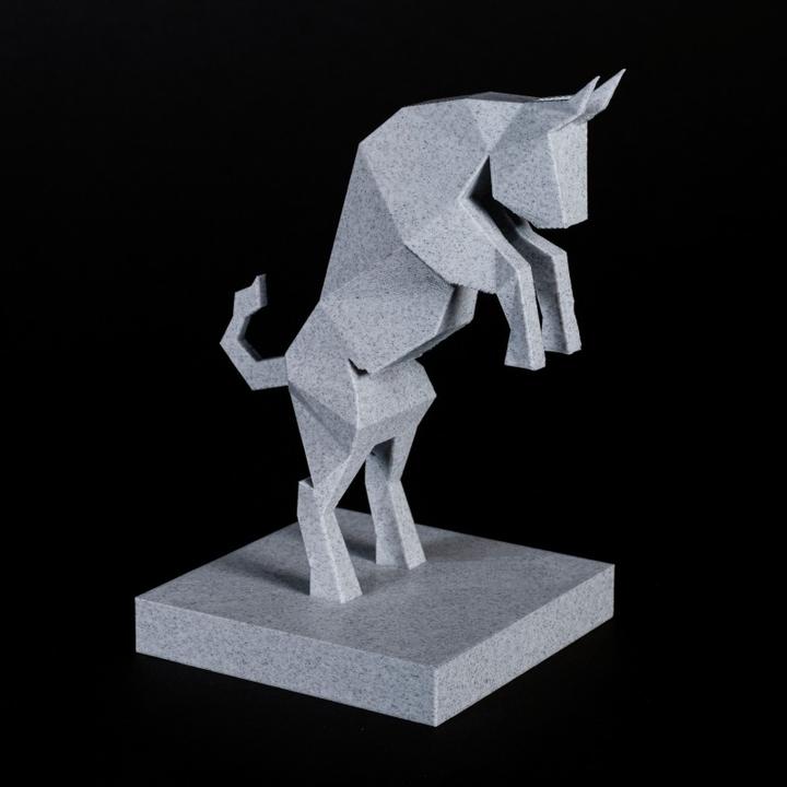 Image du produit Prusa Prusament PLA Marble Grey 1kg (PLA, 1.75 mm, 1000 g, Argent, Gris)