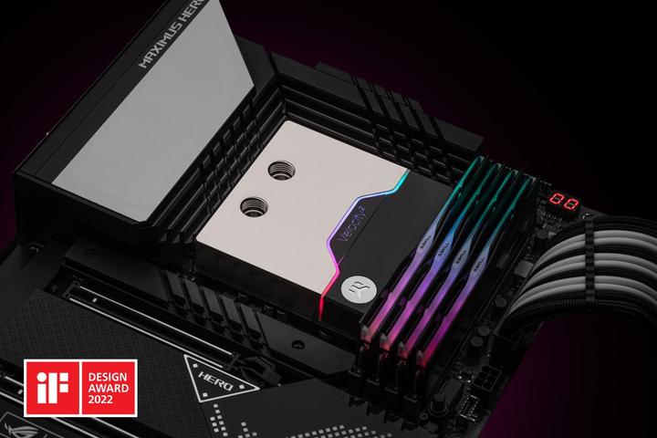 Actual product image EKWB EK-Quantum Velocity² D-RGB CPU Water Cooler - 1700, Full Nickel