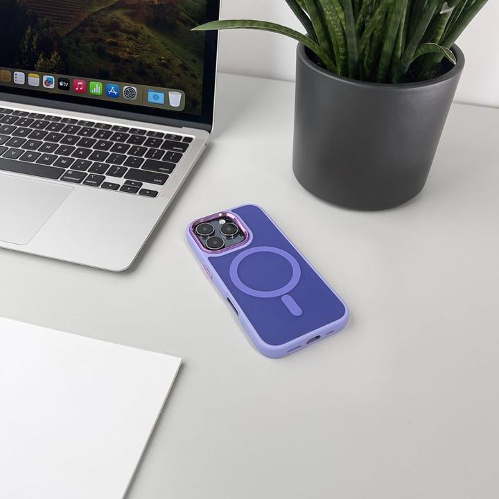 Immagine prodotto Wozinsky Fashion Case MagSafe for Samsung Galaxy S25 - purple (Samsung Galaxy S25)