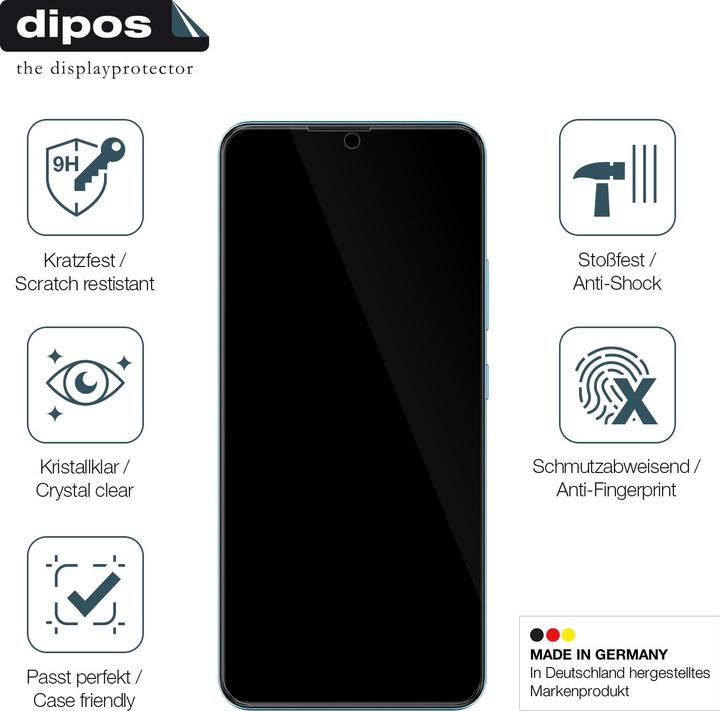Produktbild Dipos Anti-Shock Displayschutz 9H (1 Stück, Cubot A1)