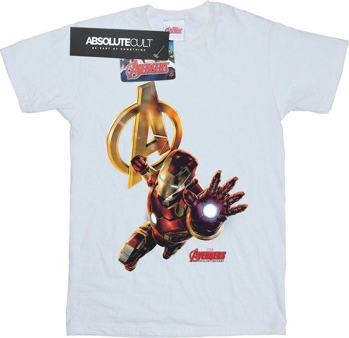 Actual product image Boys Iron Man Pose T-Shirt (128)