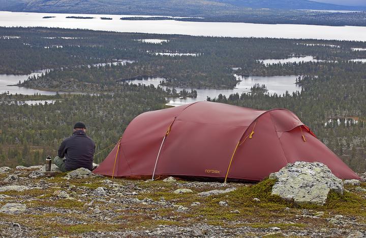 Immagine prodotto Nordisk Tenda leggera Oppland 3 (Tenda a tunnel, 1.98 kg, 3 persone)