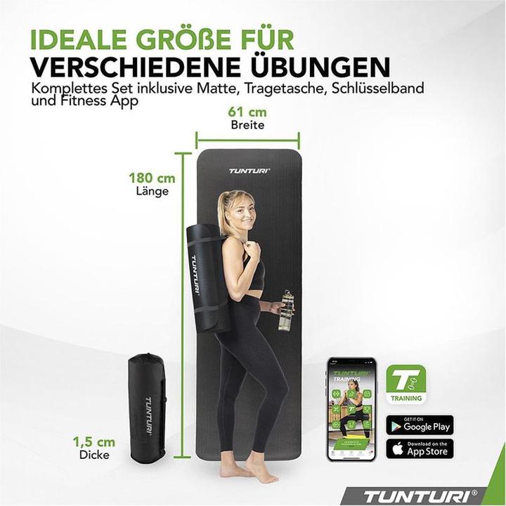Immagine prodotto Tunturi NBR Fitness Matte (15 mm)
