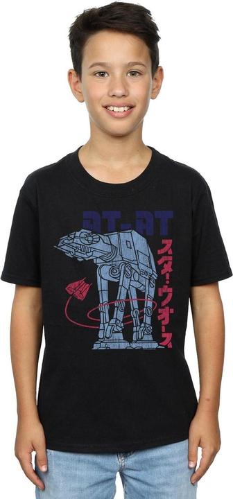 Immagine prodotto Star Wars Kanji AT-AT Maglietta Ragazzi (128)