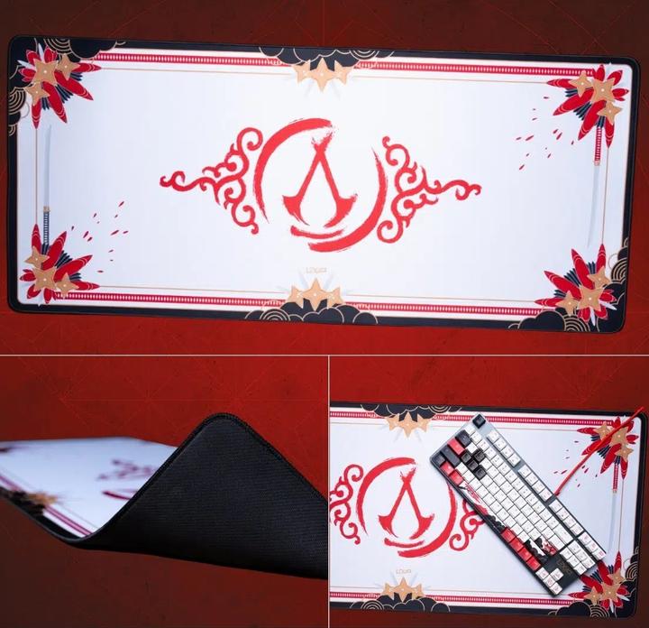 Actual product image Lexip X UBISOFT Assassins Creed Shadows INITIATE Box PC Game Mouse Mat