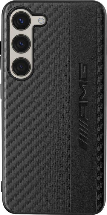 Immagine prodotto Mercedes AMG AMHCS23MBLSCA S23+ S916 valigetta rigida nera Carbon Stripe&Embossed (Samsung Galaxy S23+)