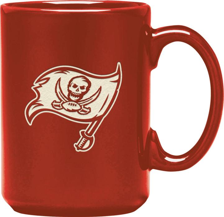Produktbild NFL Tampa Bay Buccaneers Laser Logo Tasse 475 ml (475 ml, 1 x)