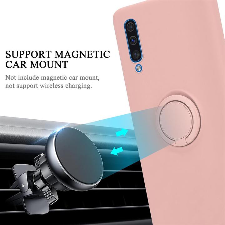 Actual product image Cadorabo Bumper TPU Liquid Ring Silicone Case (Samsung Galaxy A30s, Samsung Galaxy A50s)