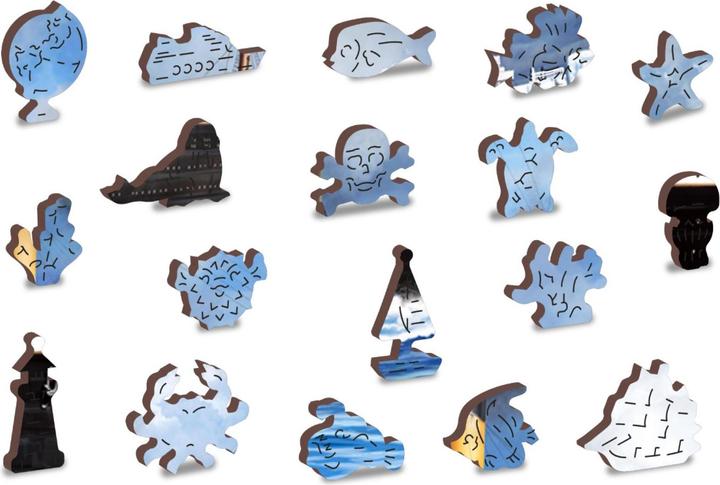Immagine prodotto WoodenCity WOODEN CITY Titanic 500 Wooden Puzzle Jigsaw Puzzle with unique shapes (500 pezzi)