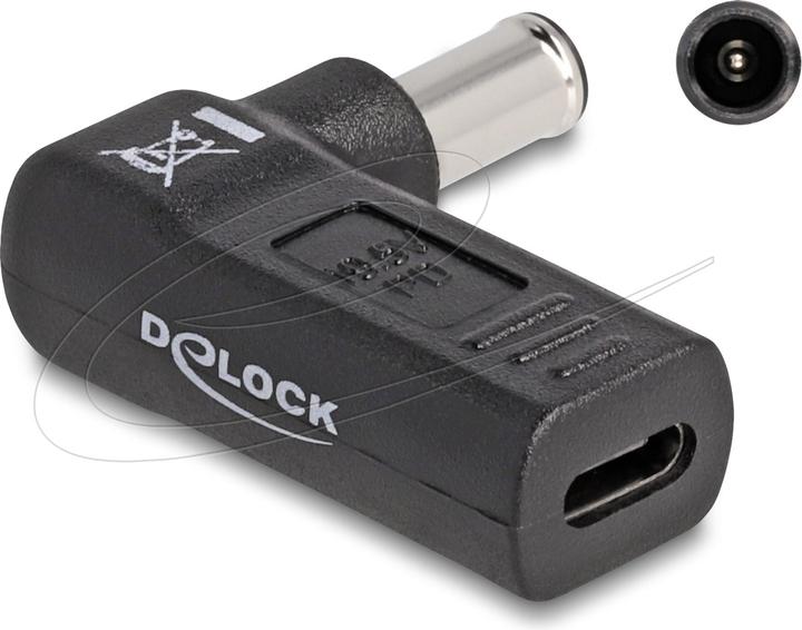 Actual product image Delock Adapter USB-C to Sony 6.0 x 4.3 mm 90° angled (0.04 m, USB 3.0)
