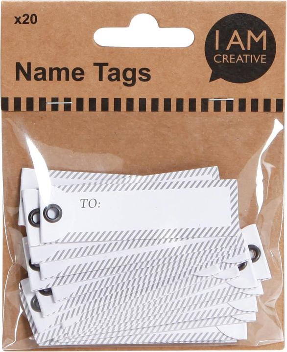 Image du produit I Am Creative Porte-nom (20 x)