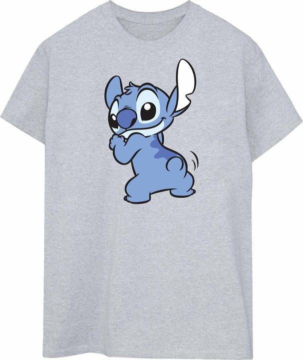 Disney Lilo And Stitch Stitch Backside Breast Print TShirt (S)