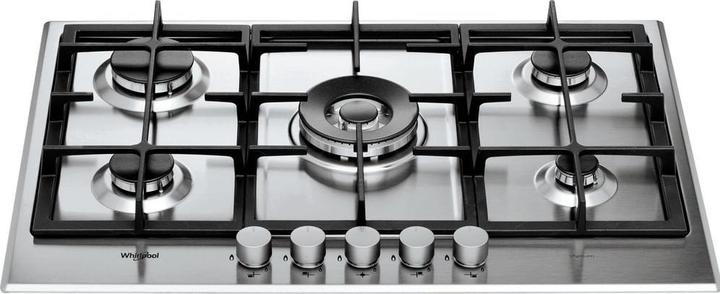 Actual product image Whirlpool GMR 7522/IXL Cooktop Stainless steel Built-in Gas 5 Cooker(s)