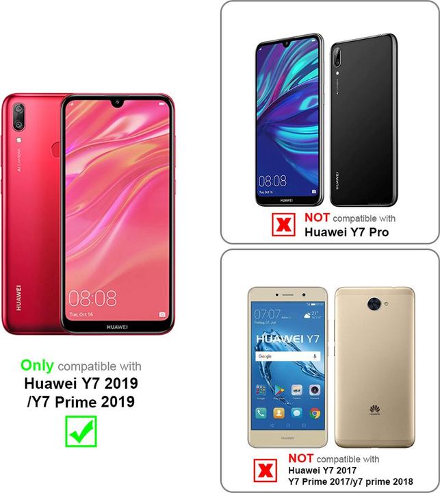 Actual product image Cadorabo Liquid Case (Huawei Y7 Prime (2019), Huawei Y7 (2019))