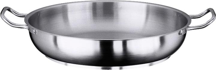 Image du produit Contacto Série poêle à frire / poêle à paella avec deux poignées latérales, diamètre du fond, diamètre (80 cm, Poêle à frire, Acier inoxydable)