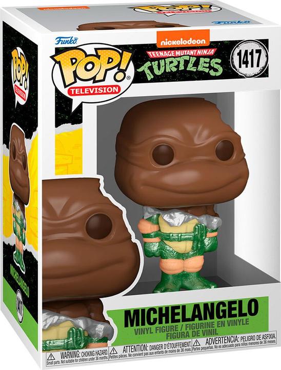 Image du produit Funko POP! TV : Teenage Mutant Ninja Turtles (TMNT) - Michelangelo - Easter Chocolate - TMNT Retro/Cl