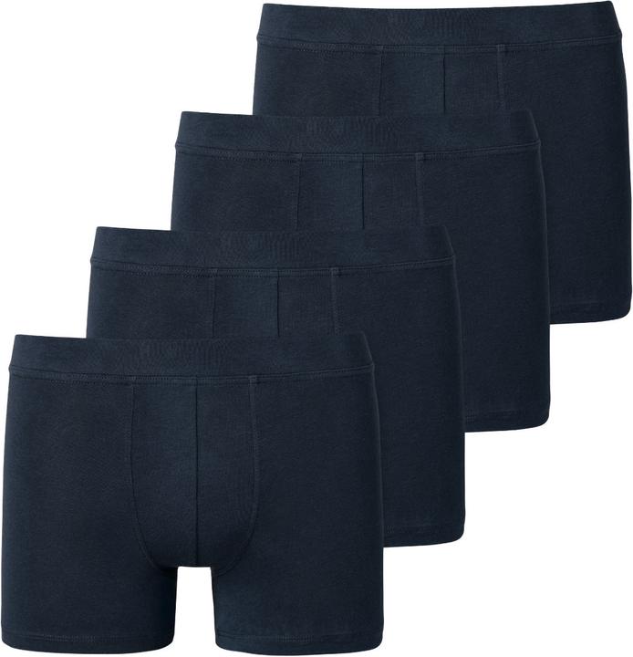 Actual product image Schiesser Pack of 4 Teens Boys 95/5 Organic Cotton Shorts / Pants (176, pack of 4)