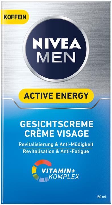 Actual product image Nivea Men Active Energy (50 ml, Day cream)