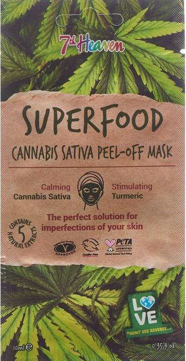 Image du produit 7th Heaven Cannabis Sativa Peel-off (10 ml)