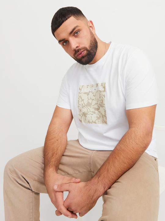 Produktbild Jack & Jones Plus Size Gedruckt T-shirt T-shirt (5XL)