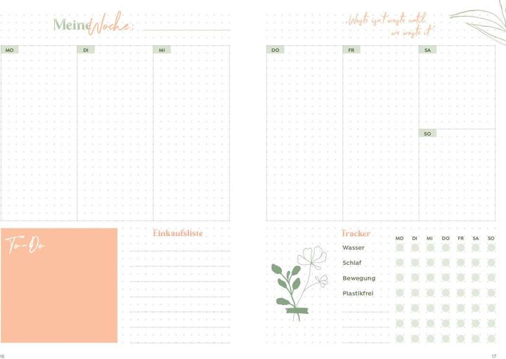 Image du produit Bullet Journal - Vie durable et planification (21.6 x 15.3 cm, Couverture rigide)