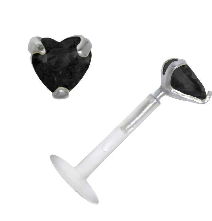 Immagine prodotto Bijouteria Piercing (Bioplastica, Argento 925, Zirconia)