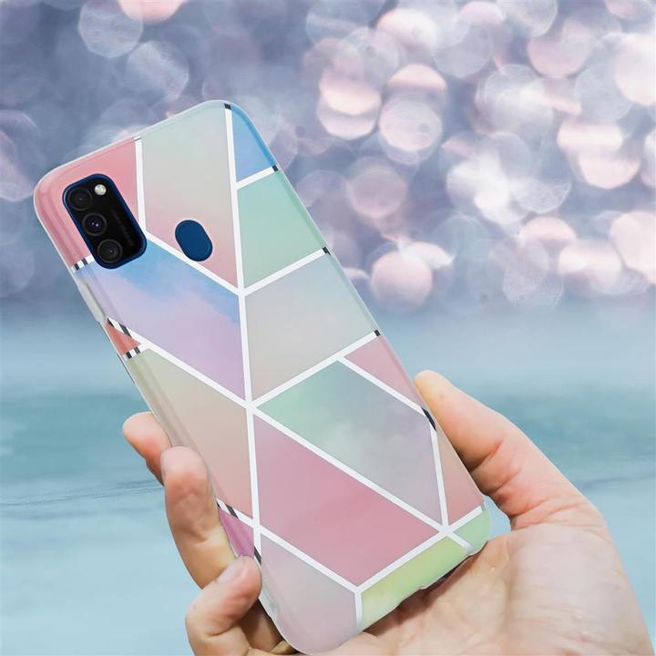 Produktbild Cadorabo IMD TPU Bunter Marmor Cover (Huawei P20 Lite)