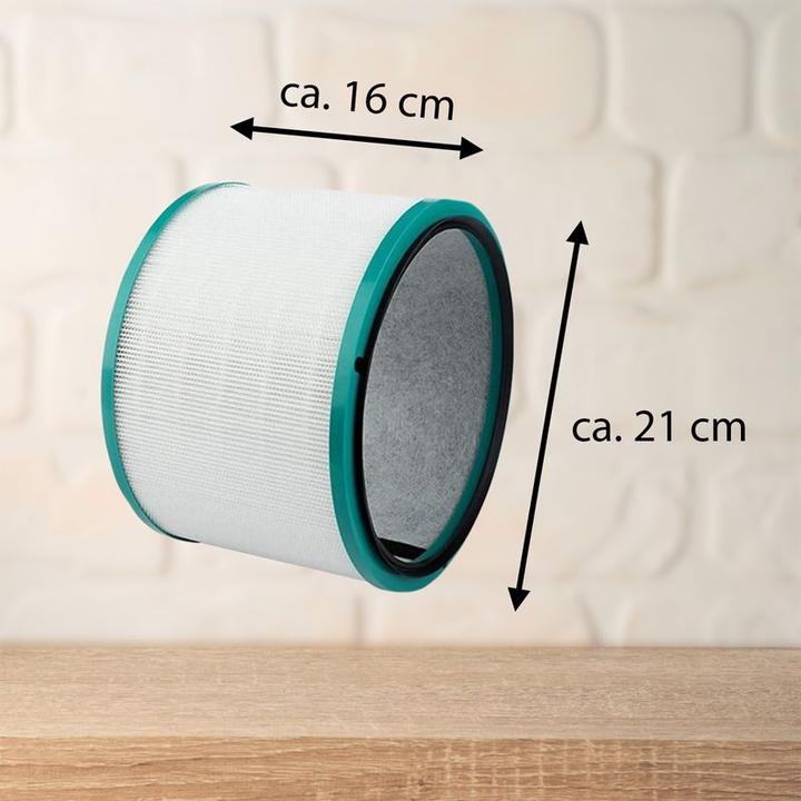 Image du produit Hermex Filtre HEPA compatible pour le purificateur d'air Dyson Pure Hot+Cool HP00 (1 x)