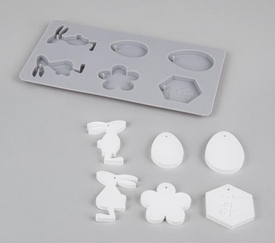 Image du produit Rayher Moule en silicone "Osterfreunde & Bee" (amis de Pâques et abeille)