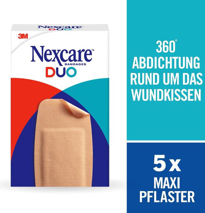 Actual product image Nexcare Pflaster Duo Maxi (5 x)