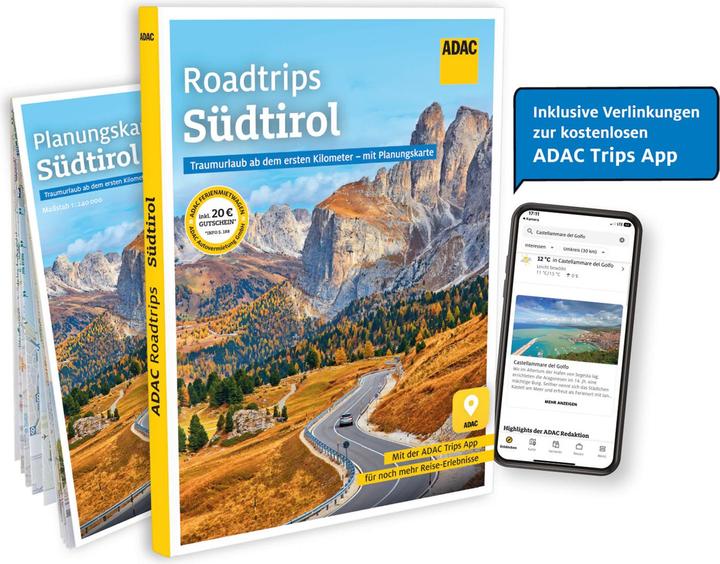 Produktbild Roadtrips - Südtirol (Deutsch, Manuela Blisse, Uwe Lehmann, 2023)