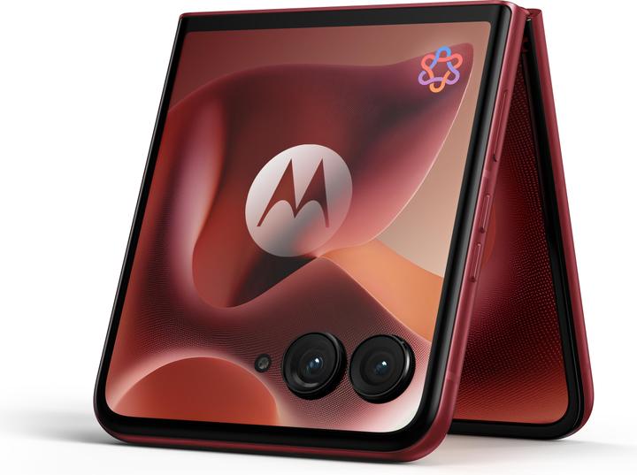 Produktbild Motorola razr 60 ultra (512 GB, Rio Red, 6.96", Hybrid Dual SIM + eSIM, 50 Mpx, 5G)