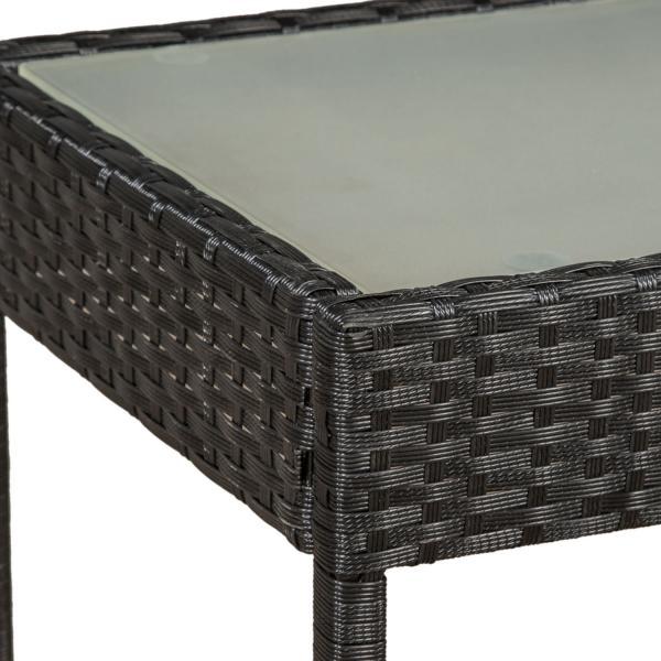Actual product image Juskys Trinidad polyrattan seating group