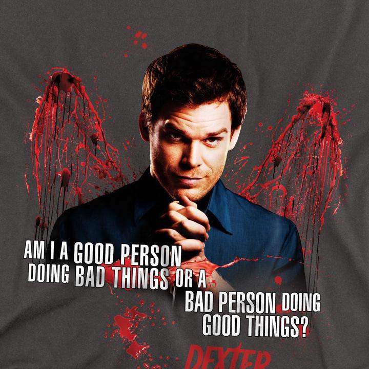 Actual product image IVF Hartmann Unisex Adult Good Bad T-Shirt (M)
