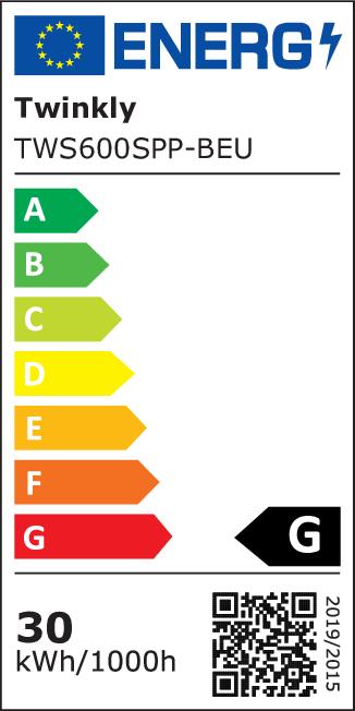 Energie-Label Twinkly Strings (48 m)