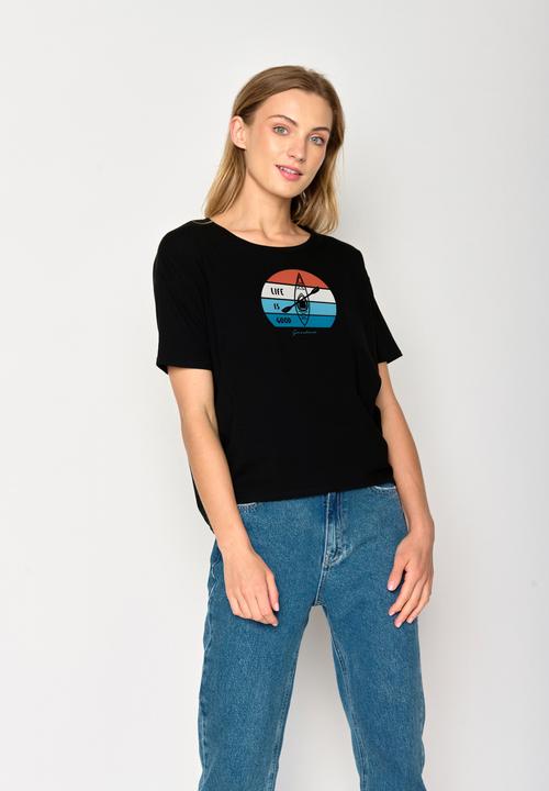 Image du produit Greenbomb Women's Nature Good Life Feel T-Shirt (XL)