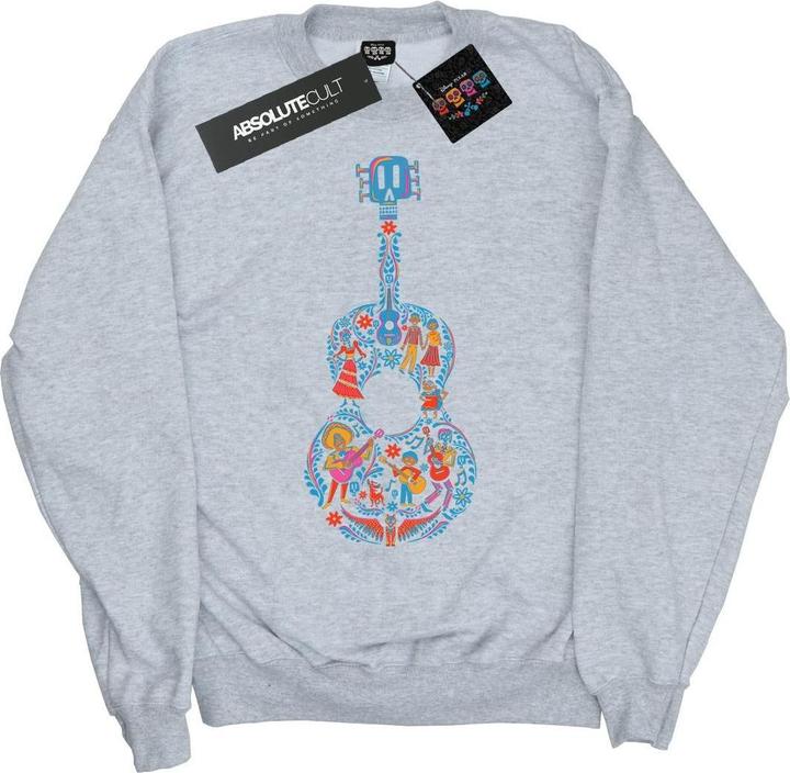 Disney Coco Guitar Pattern Sweatshirt Mädchen