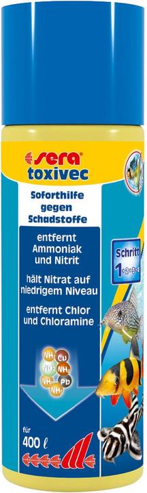 Image du produit Sera Toxivec 100ml (Entretien de l'eau de l'aquarium)