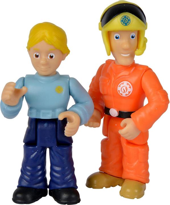 Actual product image Simba Fireman Sam 10925285038 3 Years 2.75" Figures Sam+Tom Penny+Tom Random