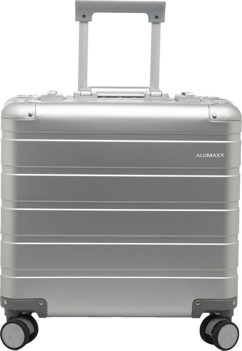 Actual product image Alumaxx Business overnight trolley, with full aluminium case, silver (37 l, Hand luggage (up to 50 litres))