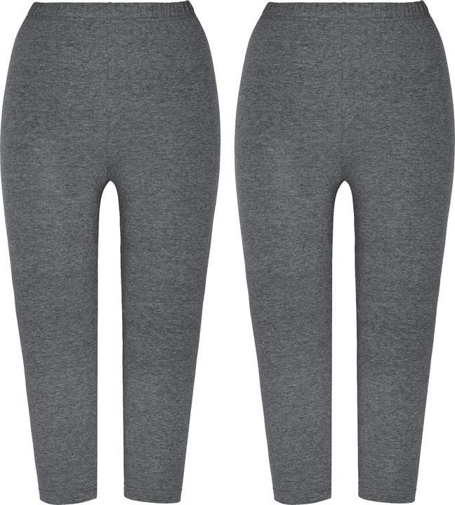 Erwin Müller Damen-Capri-Leggings 2er-Pack