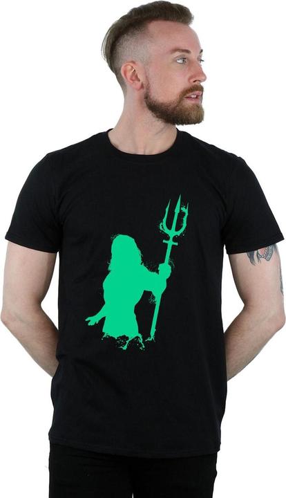 Image du produit Mens Aquaman Aqua Silhouette T-Shirt (XXL)
