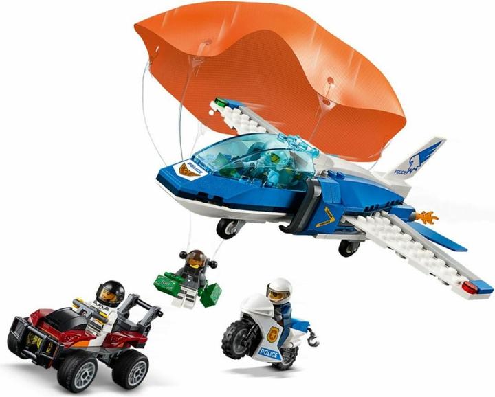 Immagine prodotto LEGO Fuga della polizia con il paracadute (60208, LEGO City)