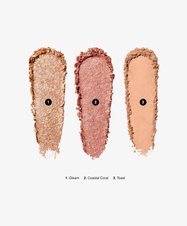 Actual product image Bobbi Brown Essential Eye Shadow Trio Soft Coral (Soft Coral)