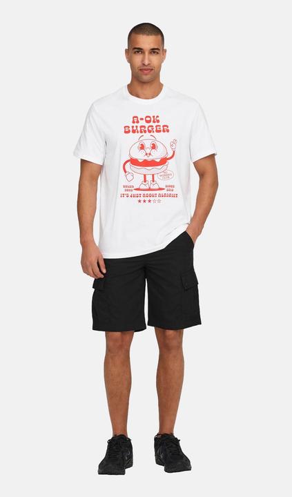 Produktbild Only & Sons Cargoshorts Loc kurze Hose mit vielen Taschen (XL)